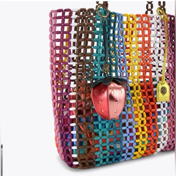 Kurt Geiger Strawberry Bag Charm, NWT - Picture 4 of 4